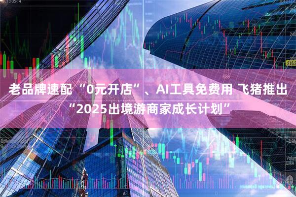 老品牌速配 “0元开店”、AI工具免费用 飞猪推出“2025出境游商家成长计划”