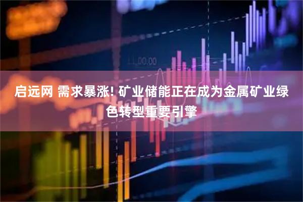 启远网 需求暴涨! 矿业储能正在成为金属矿业绿色转型重要引擎